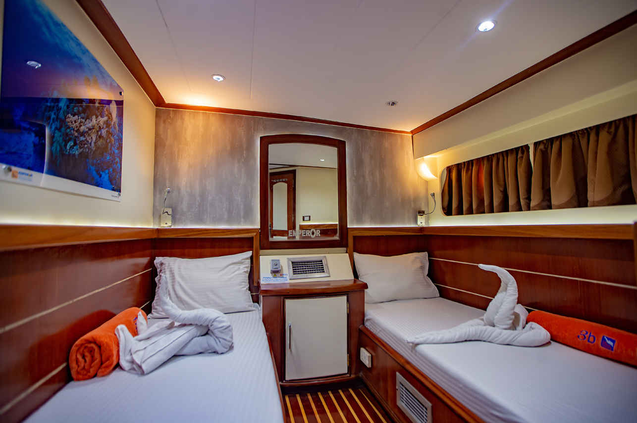 Cabina ponte inferiore - Emperor Asmaa