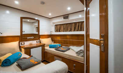 Lower Deck Twin Cabins