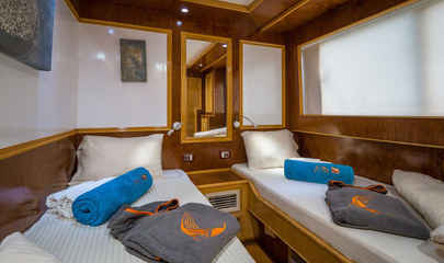 Upper Deck Twin Cabins
