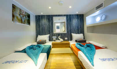 Lower Deck Twin Cabins