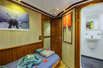 Lower Deck Twin Cabins