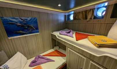 Lower Deck Bunk Cabins