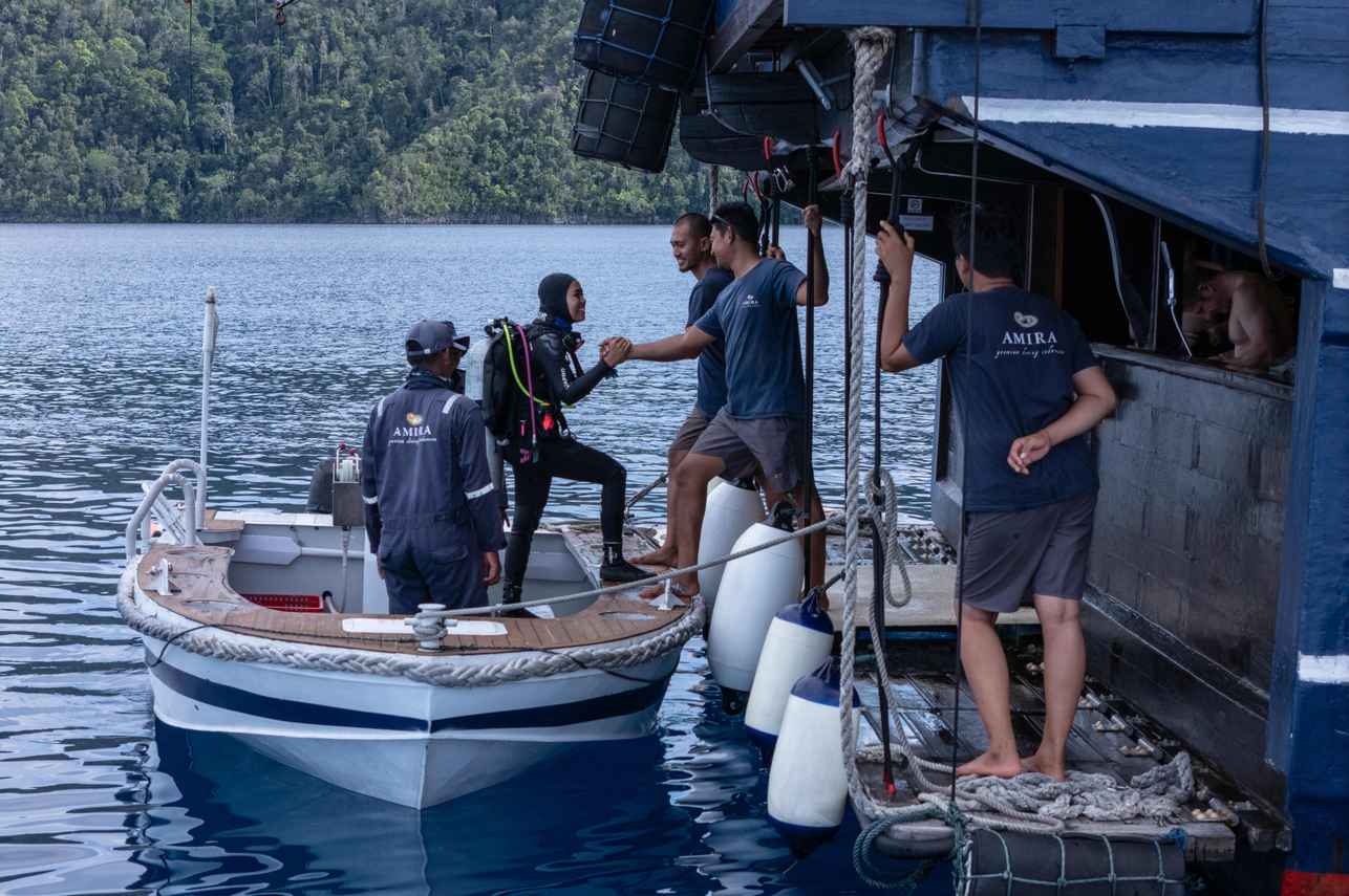 Dinghy's voor duiken - Amira