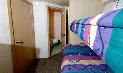 Lower deck stateroom