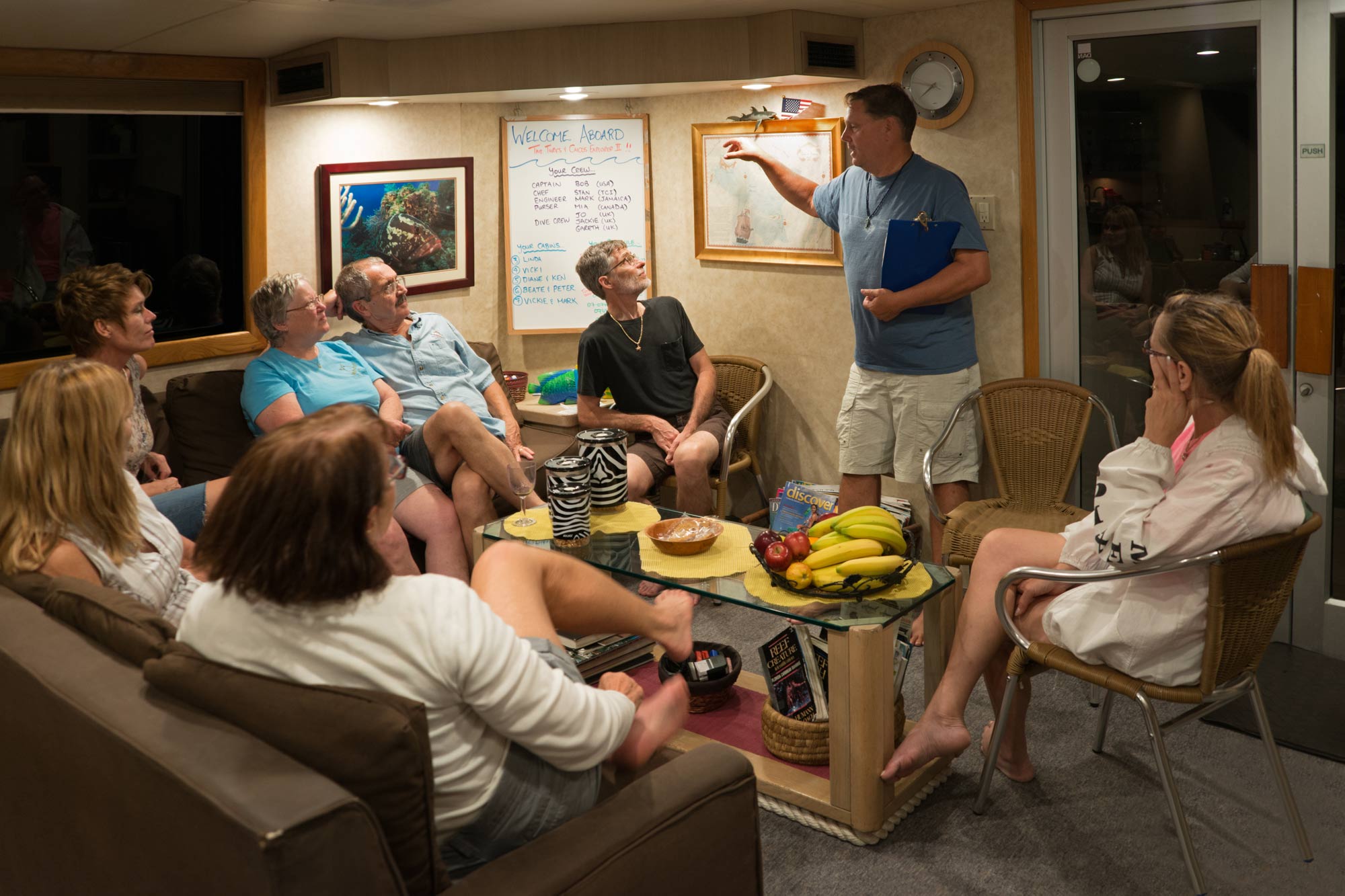 Briefing d'Immersione - Turks and Caicos Explorer