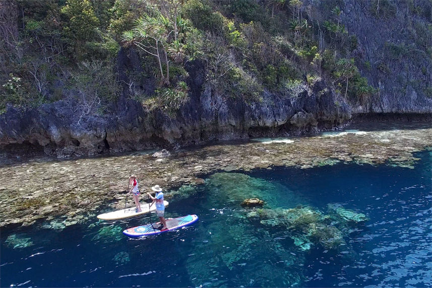 Kayaks à bord - Pindito