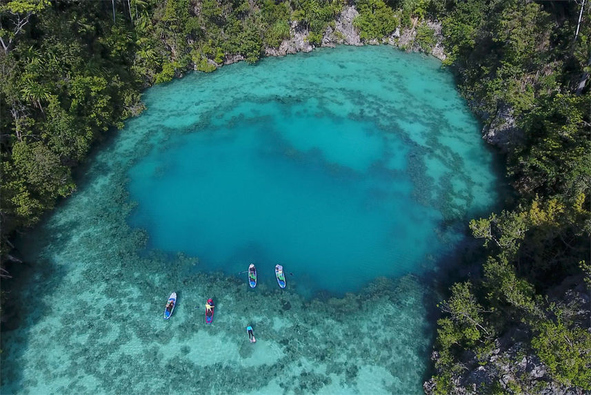 Caiaques a bordo - Pindito