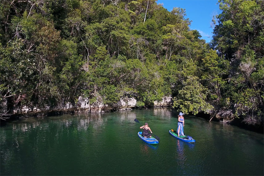 Caiaques a bordo - Pindito