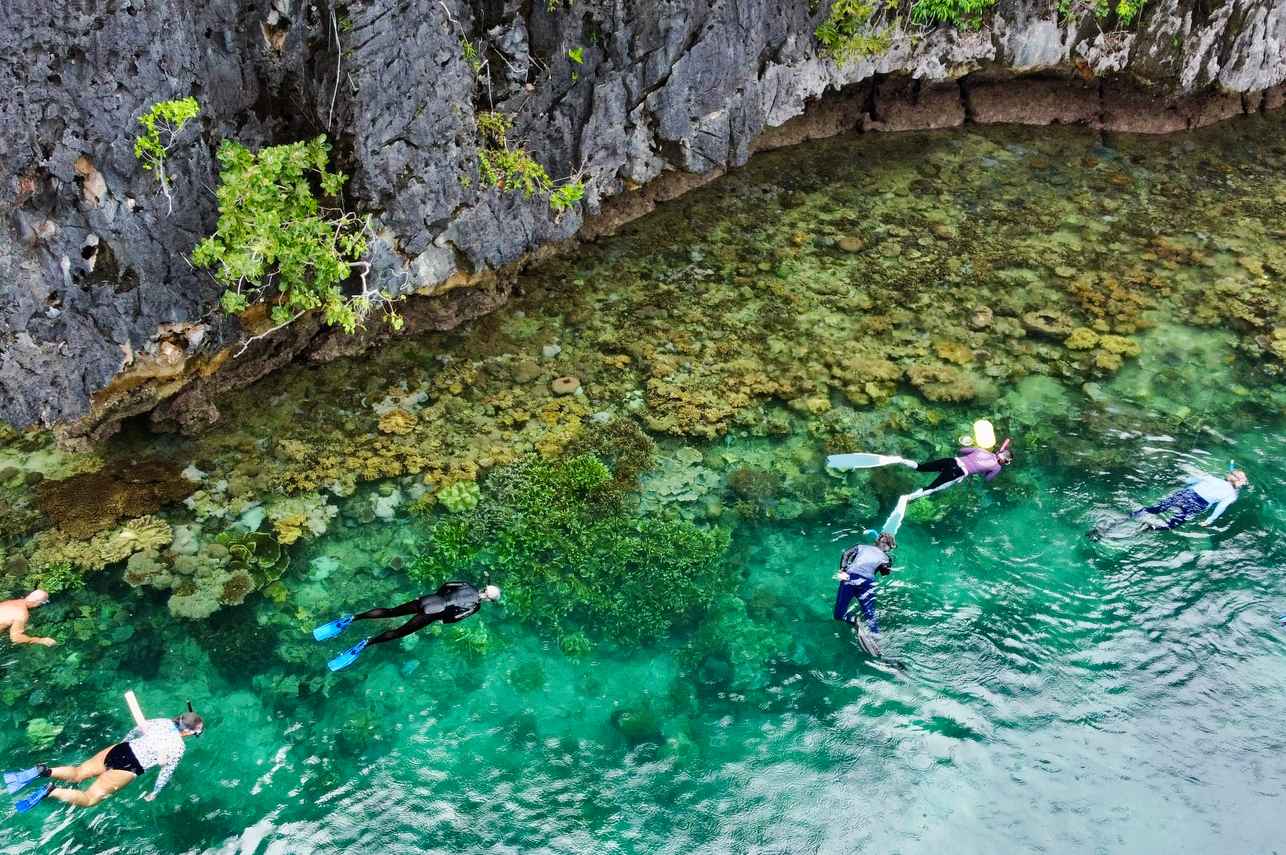 Snorkelling - Katharina