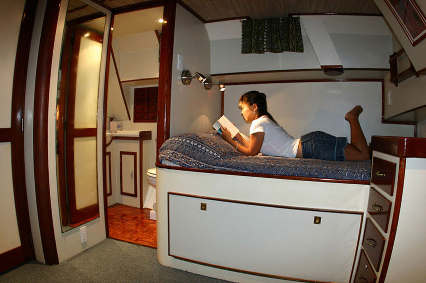 Cabine Dupla Solteiro - Ocean Hunter 1