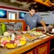 Comida a bordo - Ocean Hunter 3