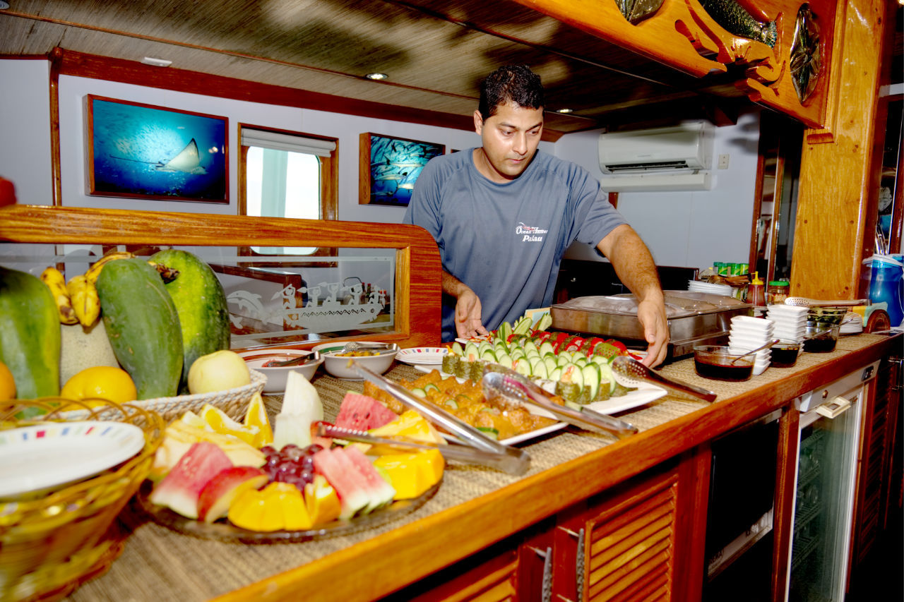 Food on board - Ocean Hunter 3