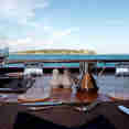 Drink and dine with amazing views on Dream Catcher 2