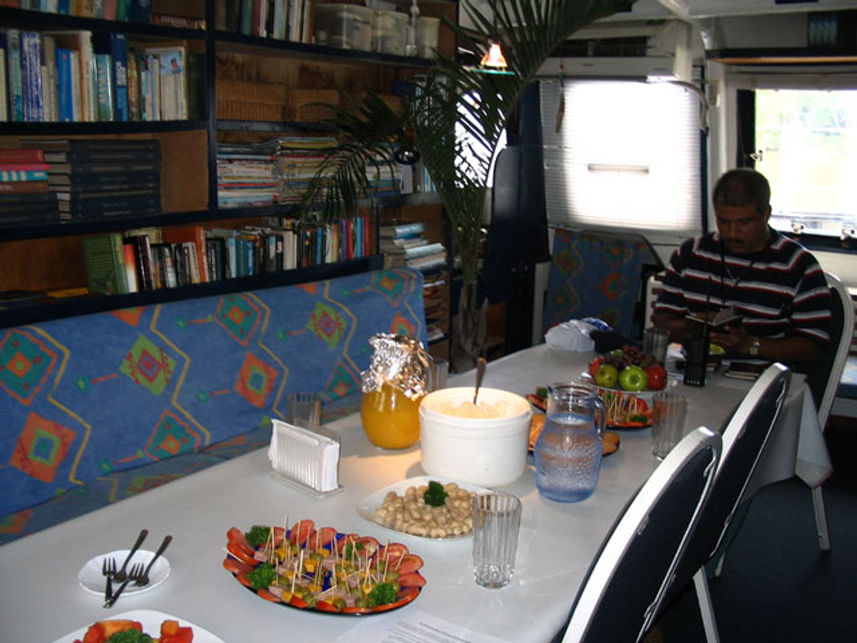 Dining Area - Inula Catamaran