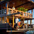 Dive deck and platform - Euphoria Liveaboard