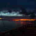 Enjoy amazing sunset views cruising in Indonesia