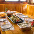 Dining onboard Euphoria Liveaboard