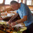 Enjoy prepared meals after a day of diving