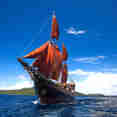 Sails out on Euphoria Liveaboard