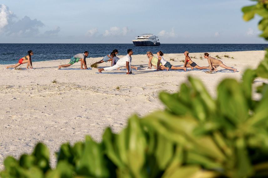 Yoga at the Beach