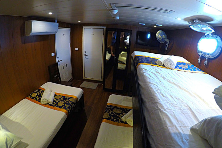 Lower Deck Standard Triple Cabin