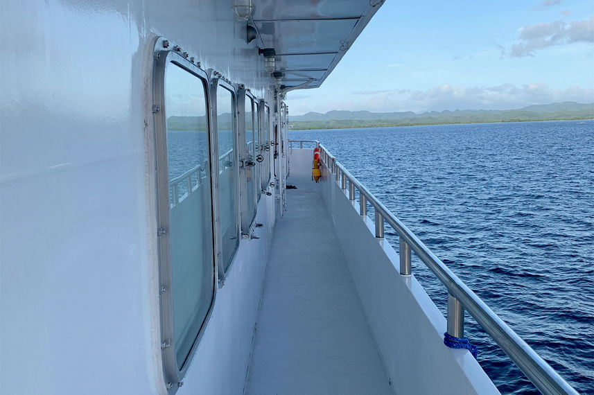 Upper Deck Corridor