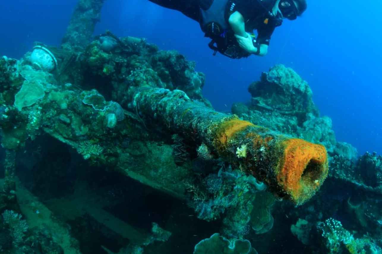 Wreck Diving - Palau Siren