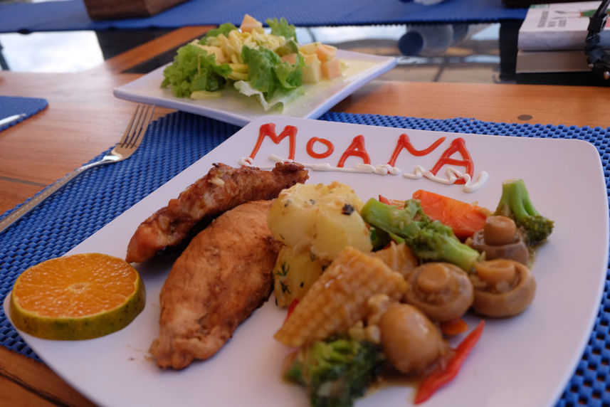 Cuisine à bord - Moana