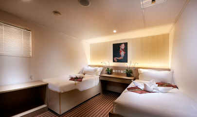 Lower Deck Twin Share Cabins