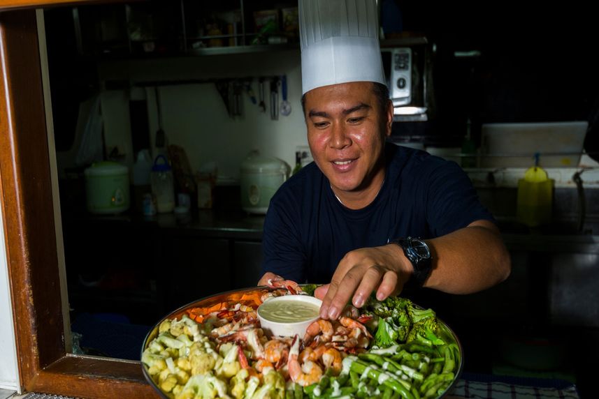 Food on board - Raja Ampat Aggressor