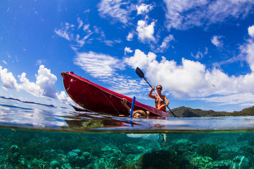 Kayak a bordo - Calico Jack