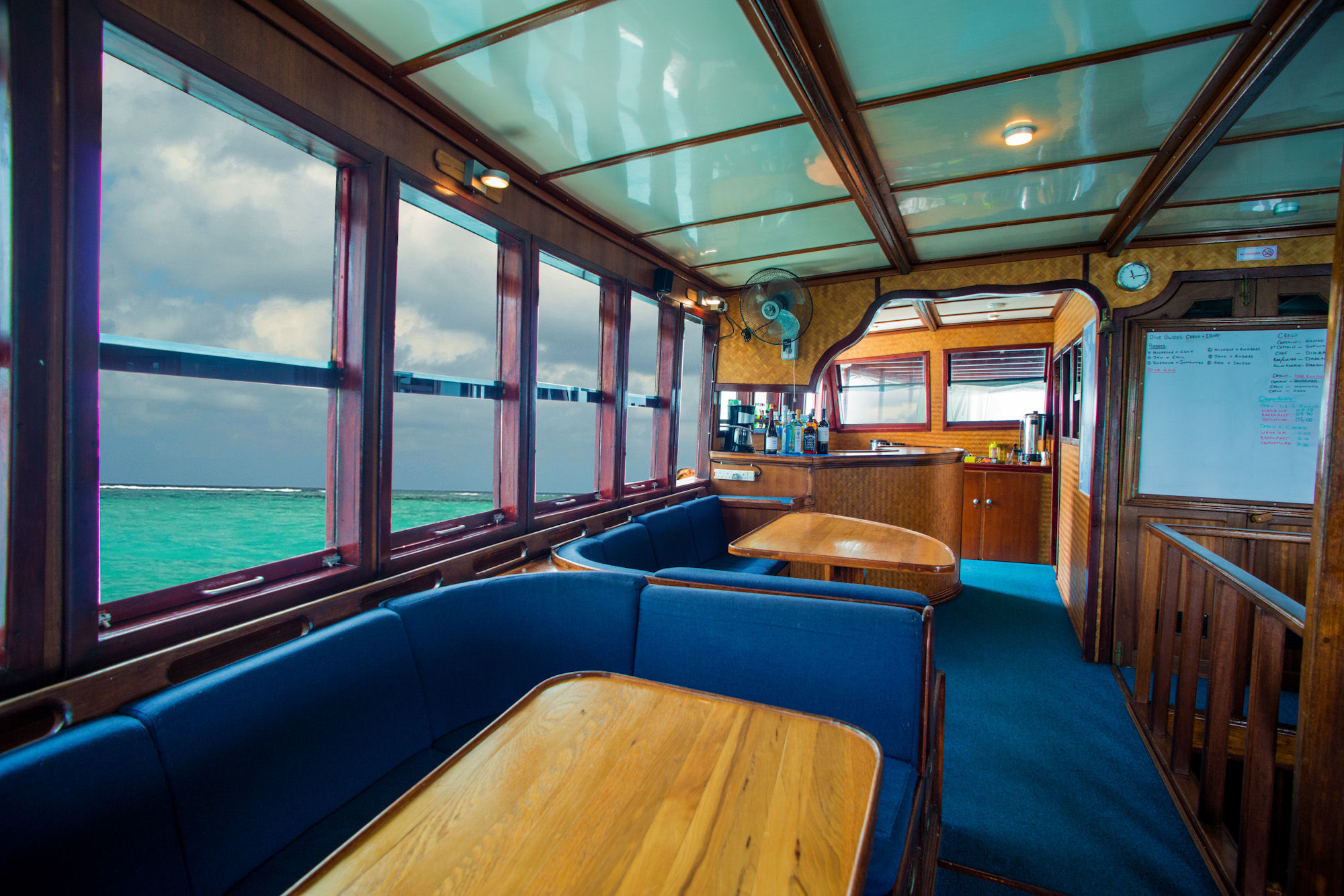 Indoor Salon - Emperor Atoll Liveaboard Maldives