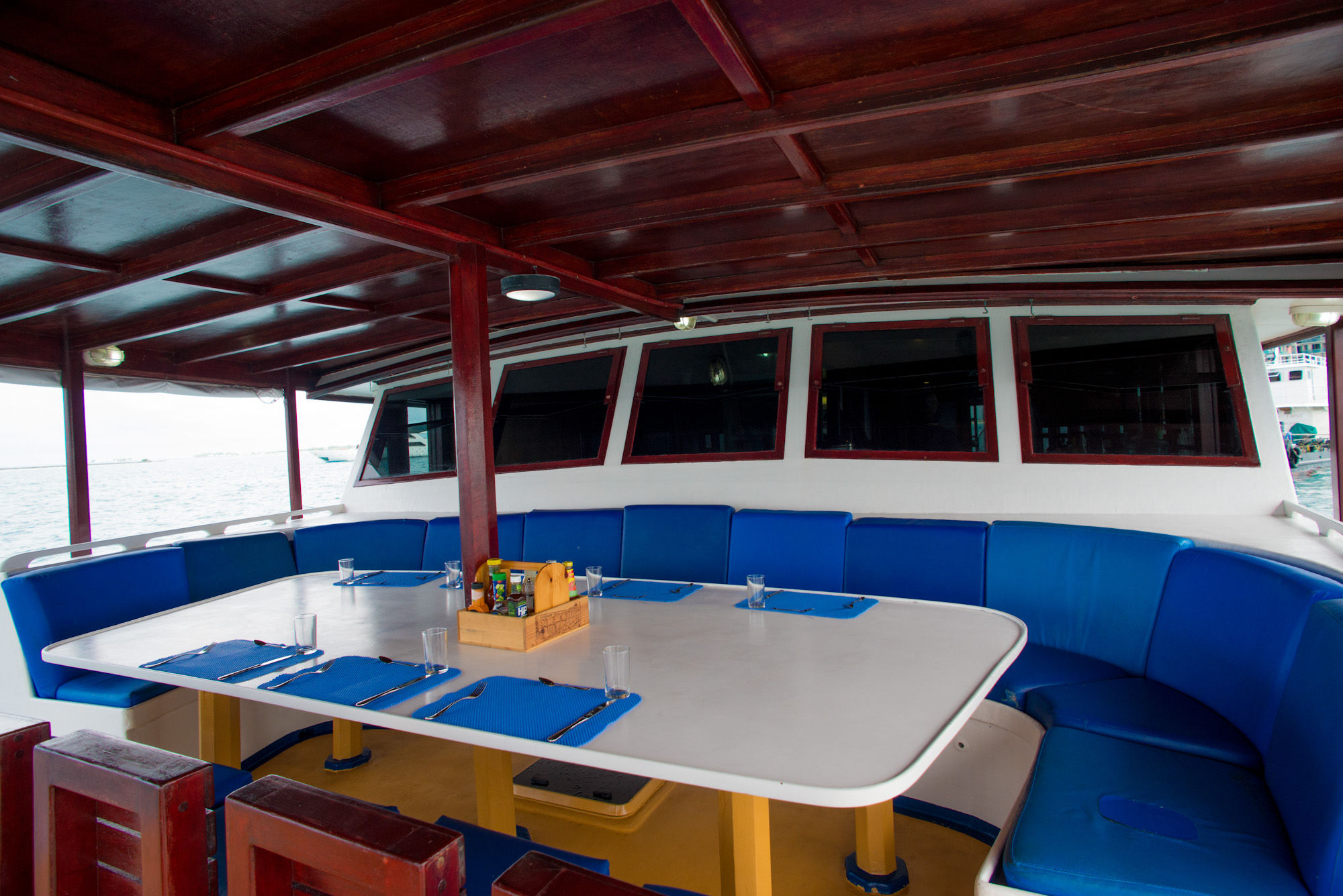 Deck/Dining Area - Emperor Atoll Maldives