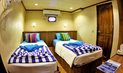 Lower Deck Twin Cabins