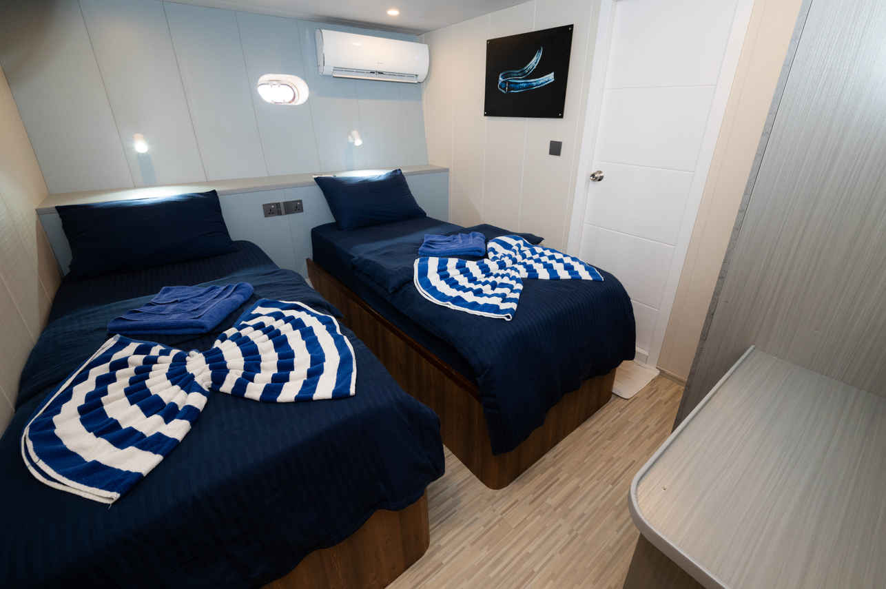 Lower Deck Twin Cabin