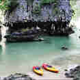 Kayaking through the Islands