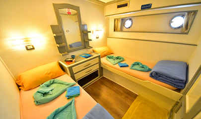 Lower Deck Twin Cabins