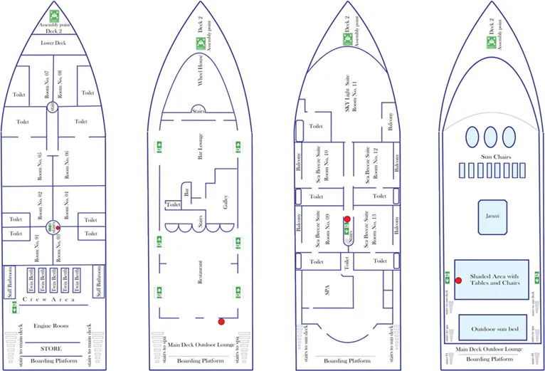 Maldive Mosaique floorplan
