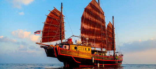 The Junk liveaboard in Thailand