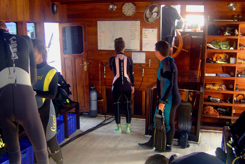 Cubierta de buceo - Ondina