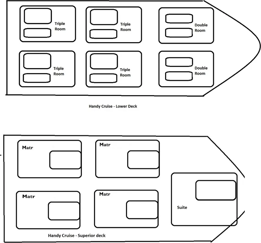 Princess Handy Deck Plan floorplan