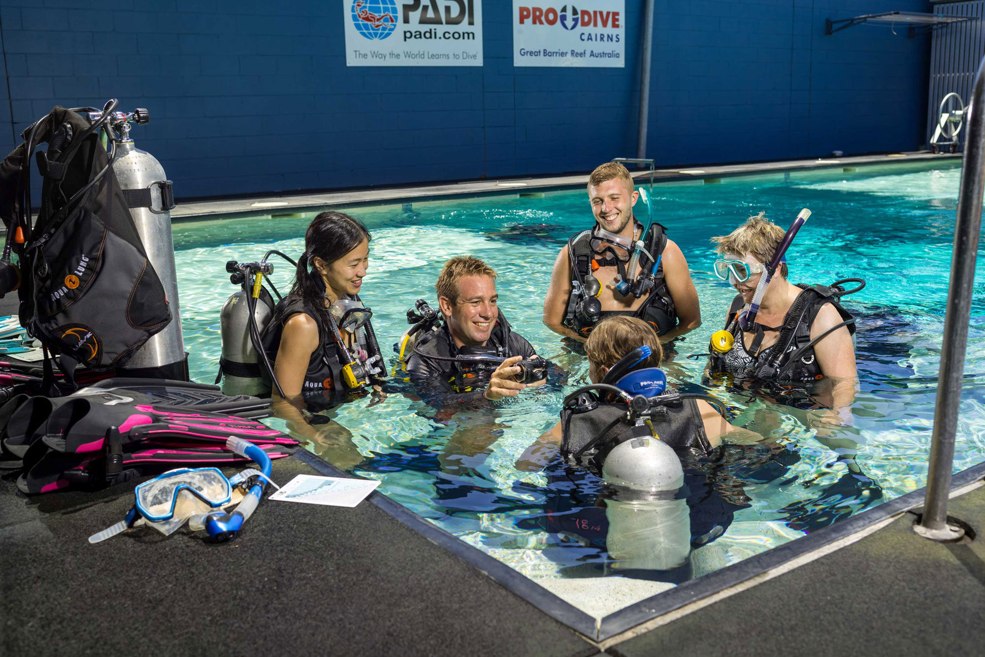 Briefing de Mergulho - Pro Dive Cairns