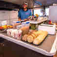 Meals prepared onboard ScubaPro II