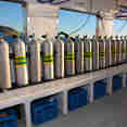 Nitrox available on board