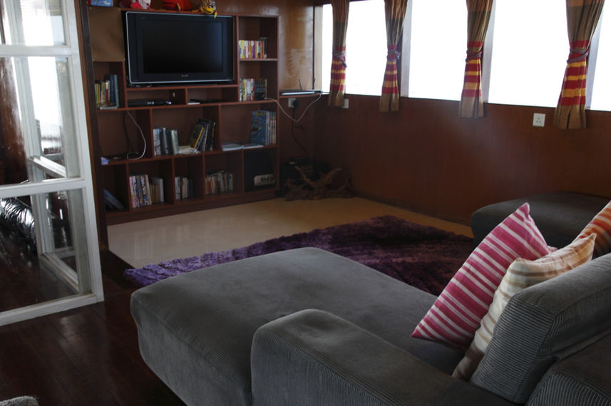 Lounge area with TV - Fun Azul