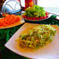 Fresh food prepared onboard Fun Azul