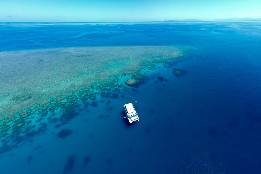 Zicht van boven - Ocean Quest