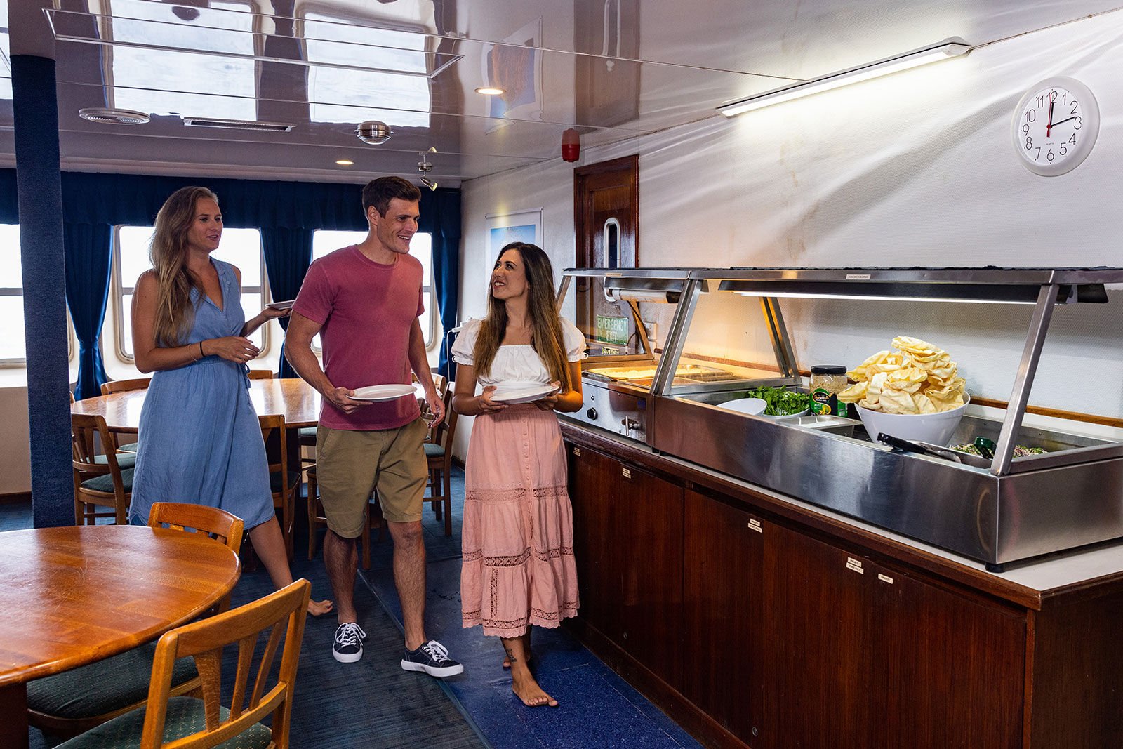 Buffet Area - Ocean Quest