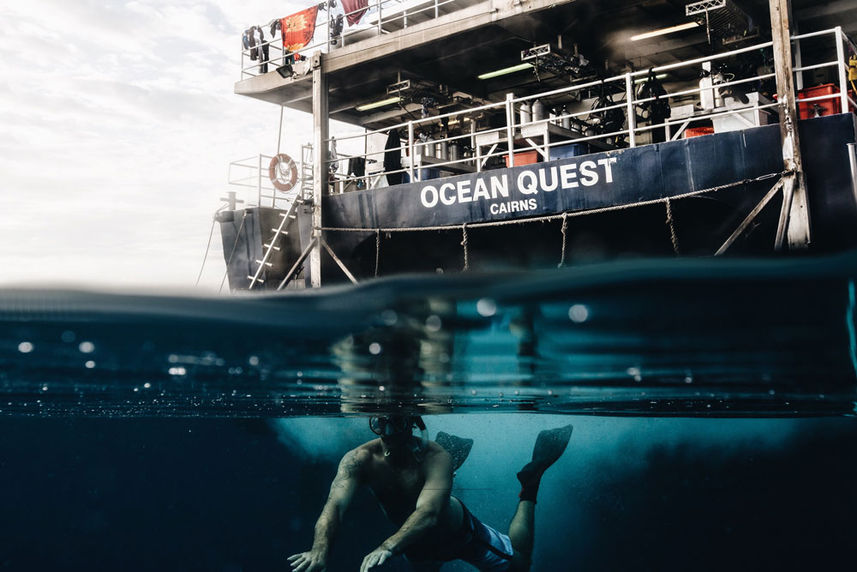 Dive deck - Ocean Quest