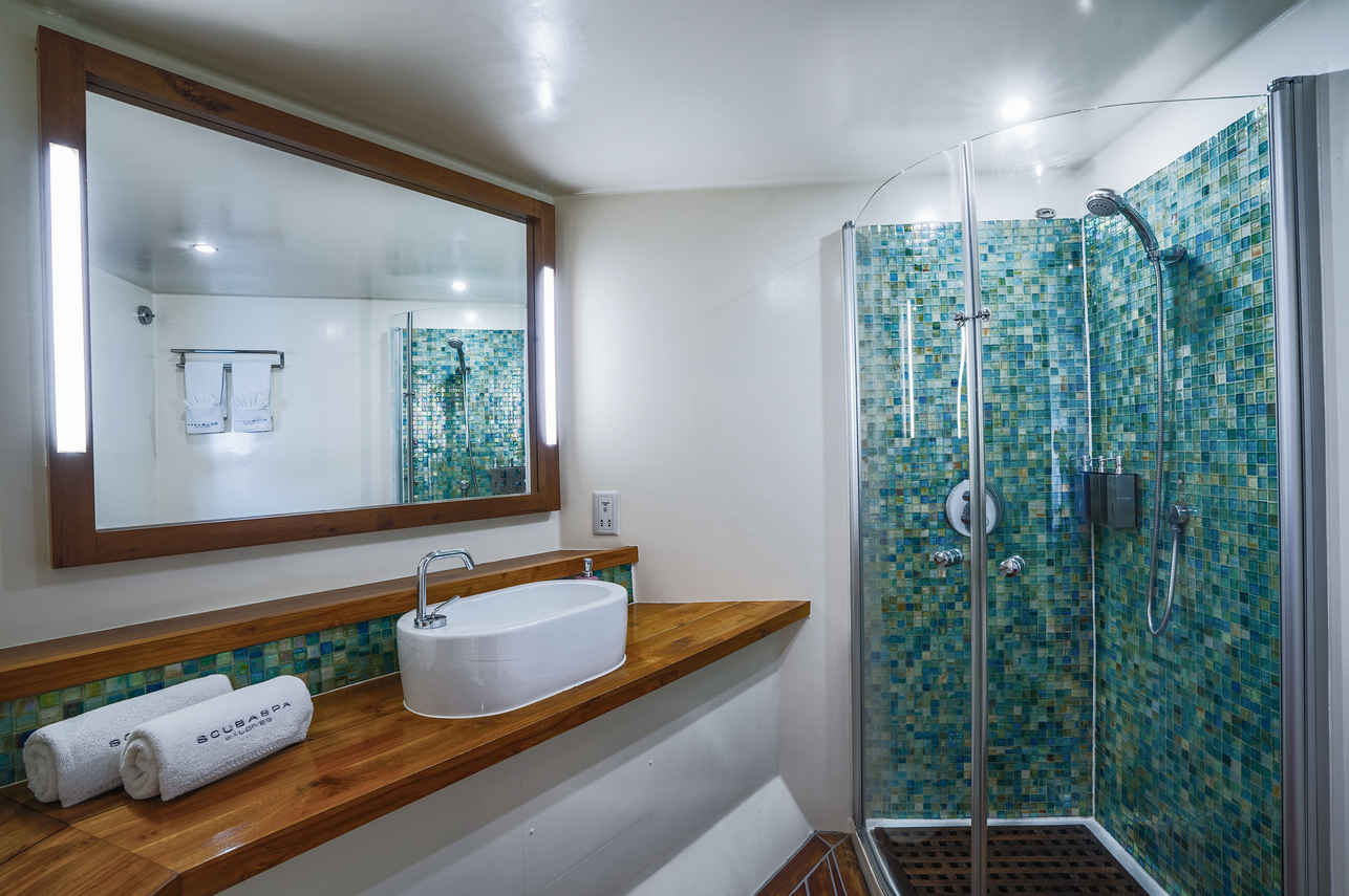 Salle de bain privée - Scubaspa Yang